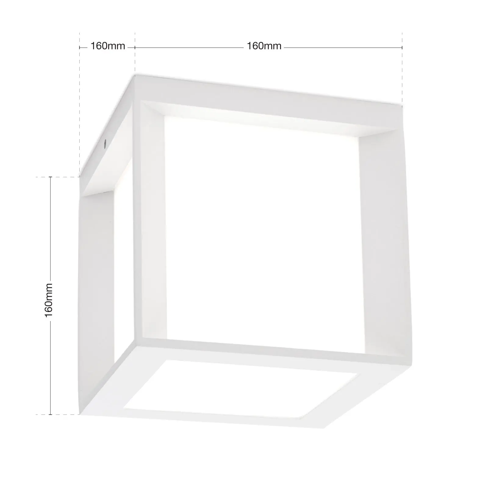 LED spoljašnja lampa HENRY, bela, 1 izvor svetla - 7