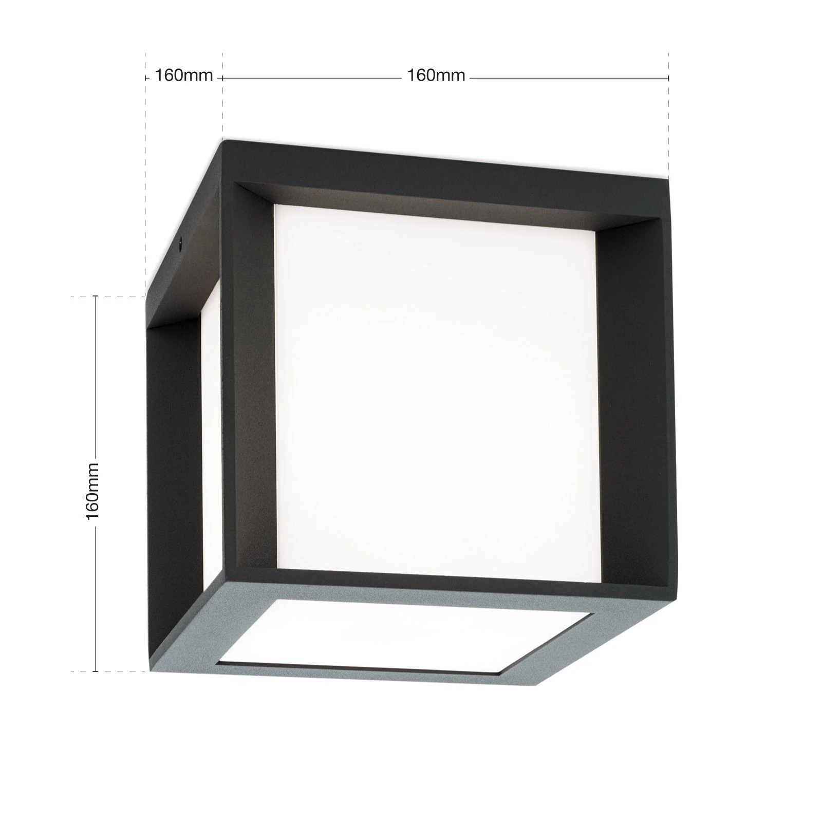 LED spoljašnja lampa HENRY, antracit, 1 izvor svetla - 7