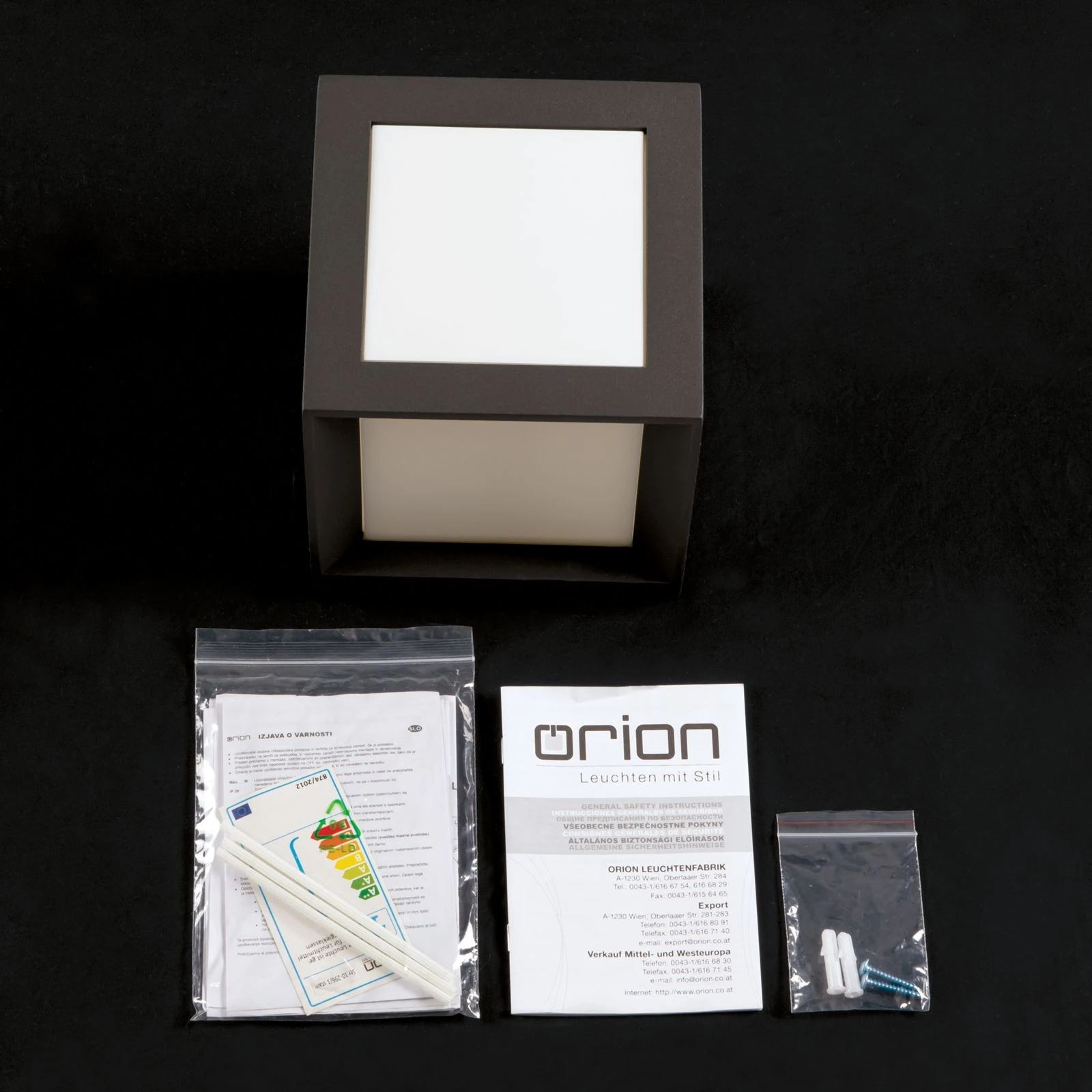 LED spoljašnja lampa HENRY, antracit, 1 izvor svetla - 8