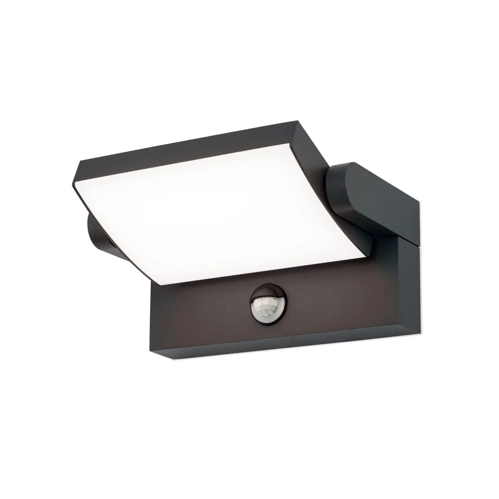 LED spoljašnja lampa GINGER, antracit / senzor - 4