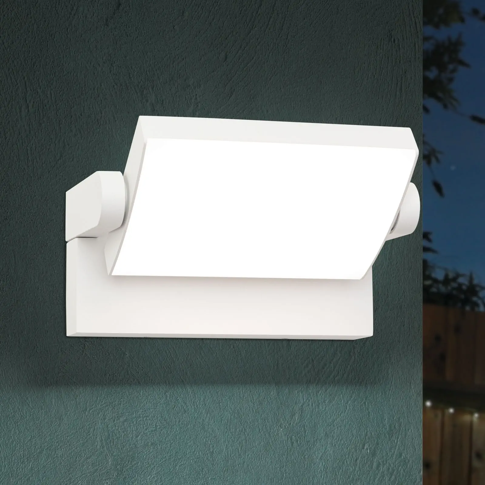 LED spoljašnja lampa GINGER, bela - 2