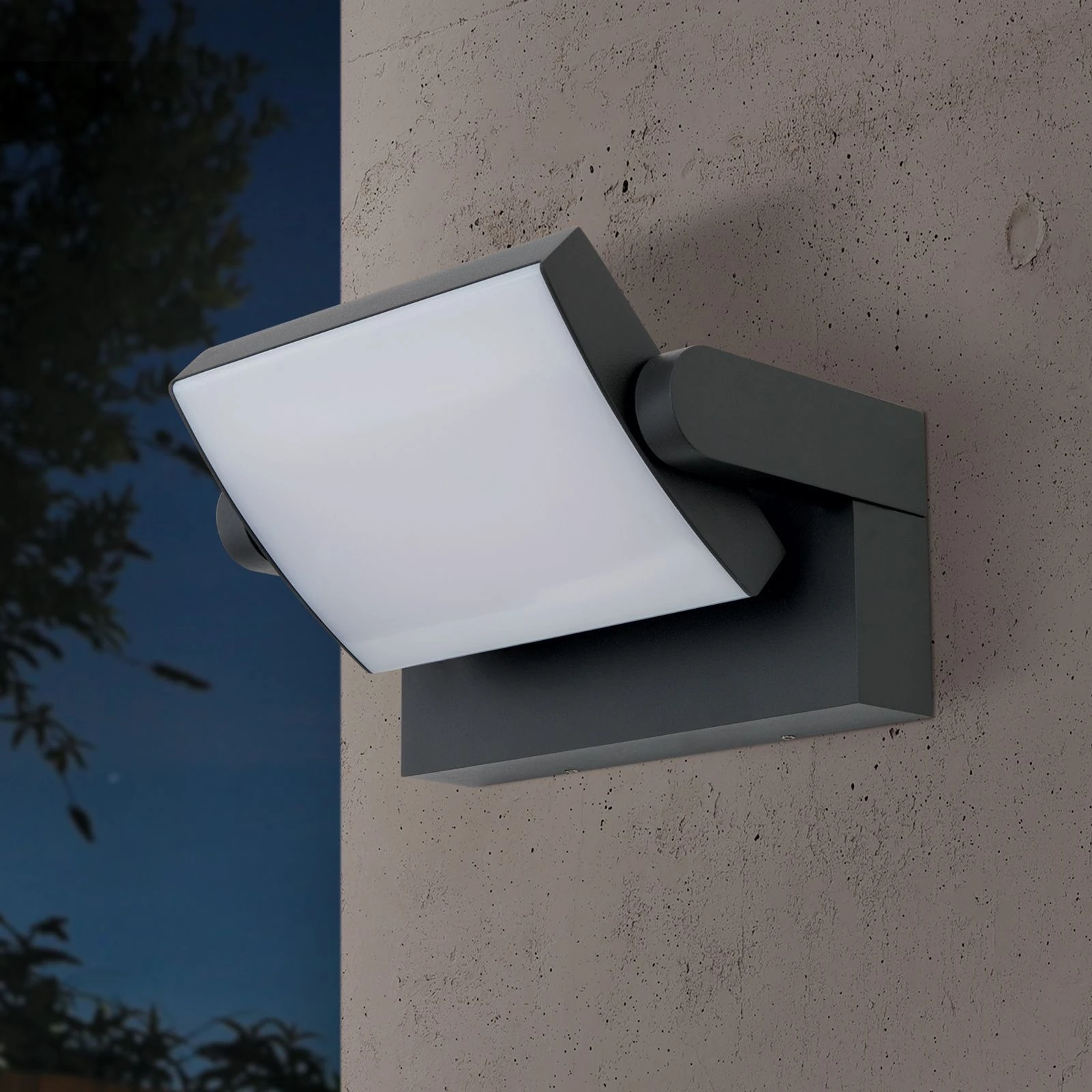 LED spoljašnja lampa GINGER, antracit - 3