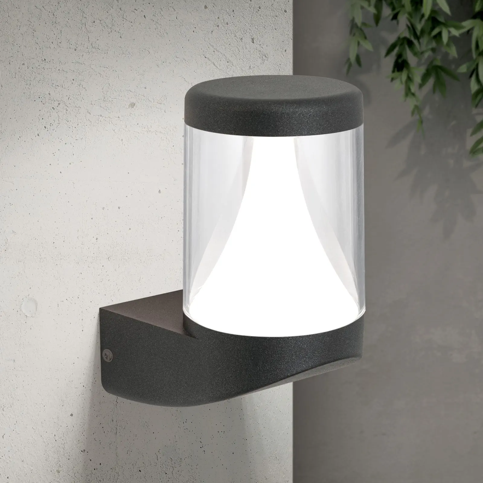 LED spoljašnja zidna lampa EJFEL, antracit