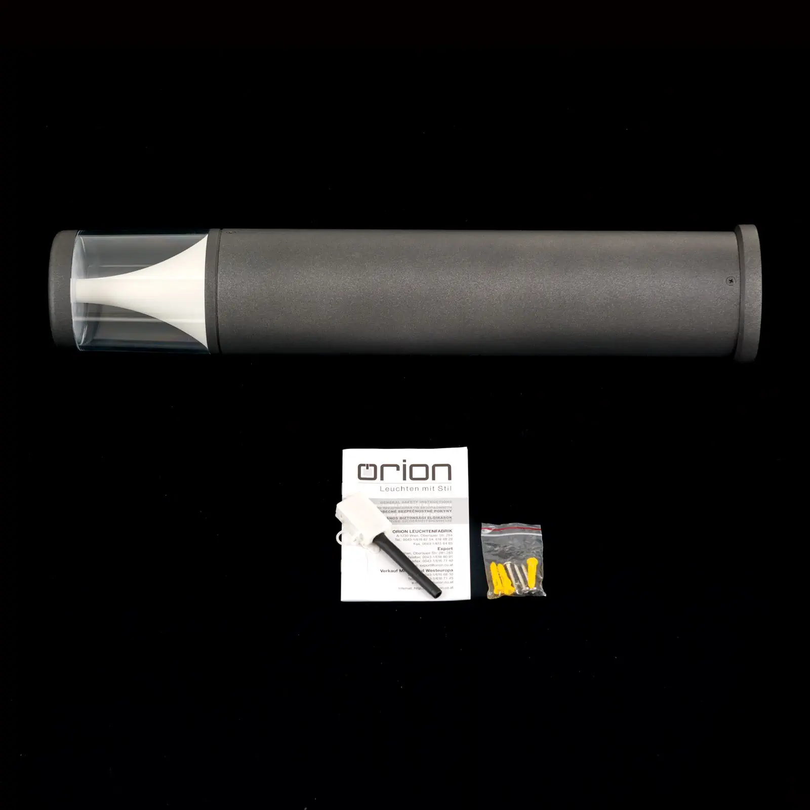 LED spoljašnja stazna lampa EJFEL, antracit - 8