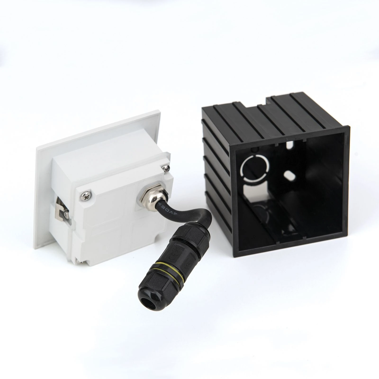 LED ugradna zidna lampa LORO, bela - 6