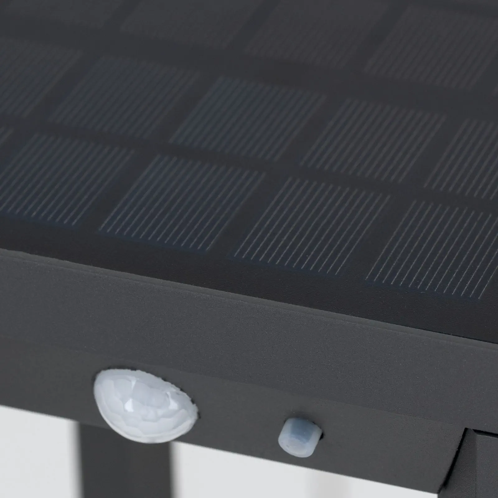 LED solarna spoljašnja lampa VOLTA sa senzorom pokreta, antracit - 5