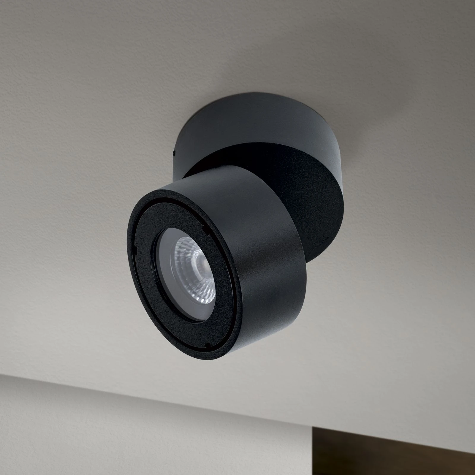 LED plafonska lampa HARVEY, crna - 3