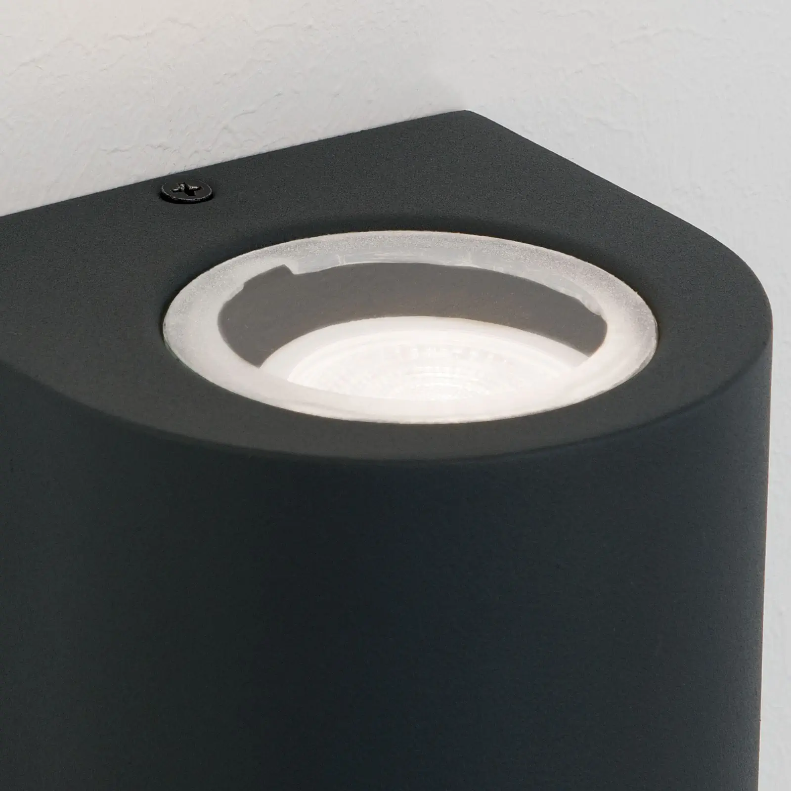 Spoljna zidna lampa LAURENZ, usmerena nagore i nadole, antracit - 5