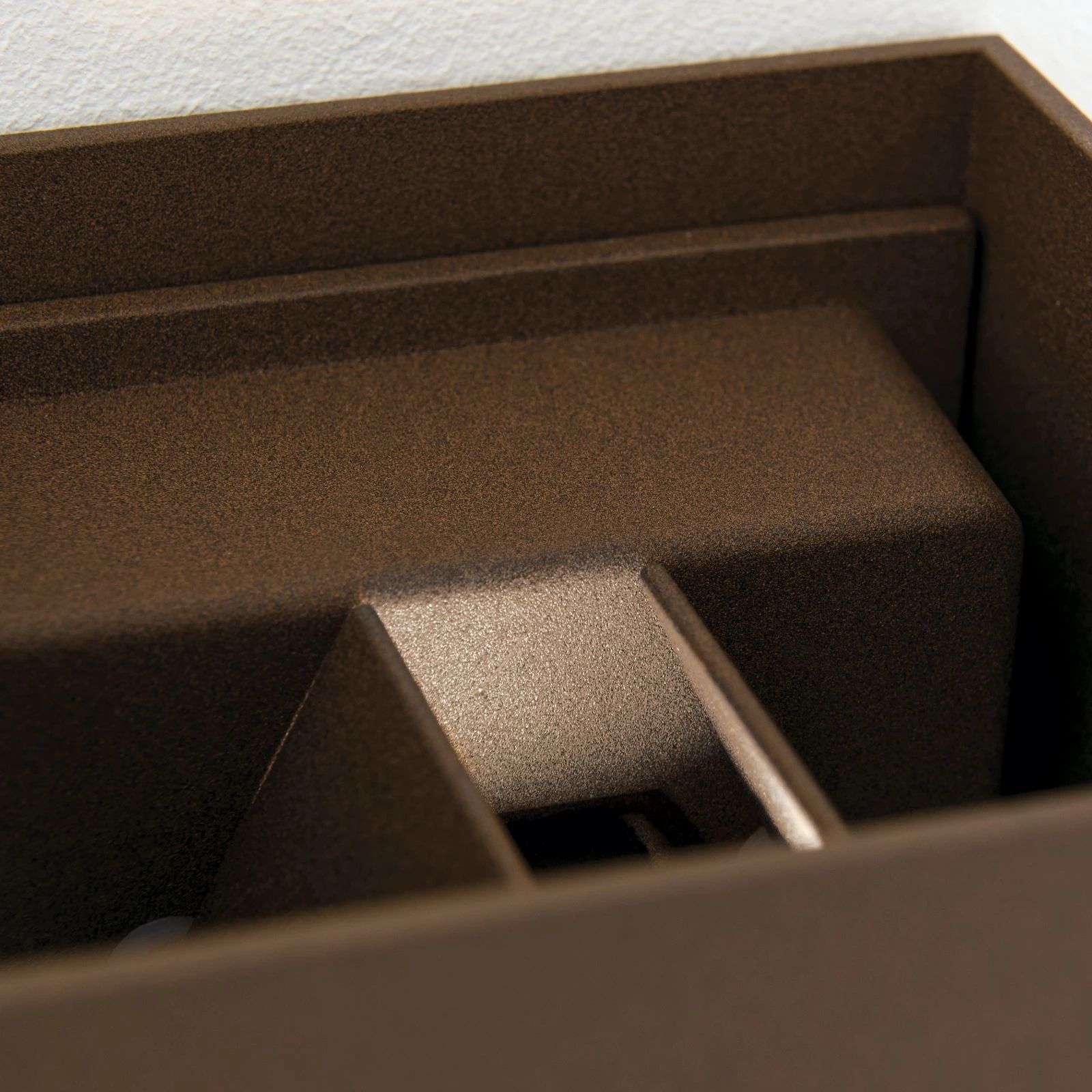 LED spoljašnja zidna lampa CUBE-S, corten, senzor pokreta i sumraka - 6