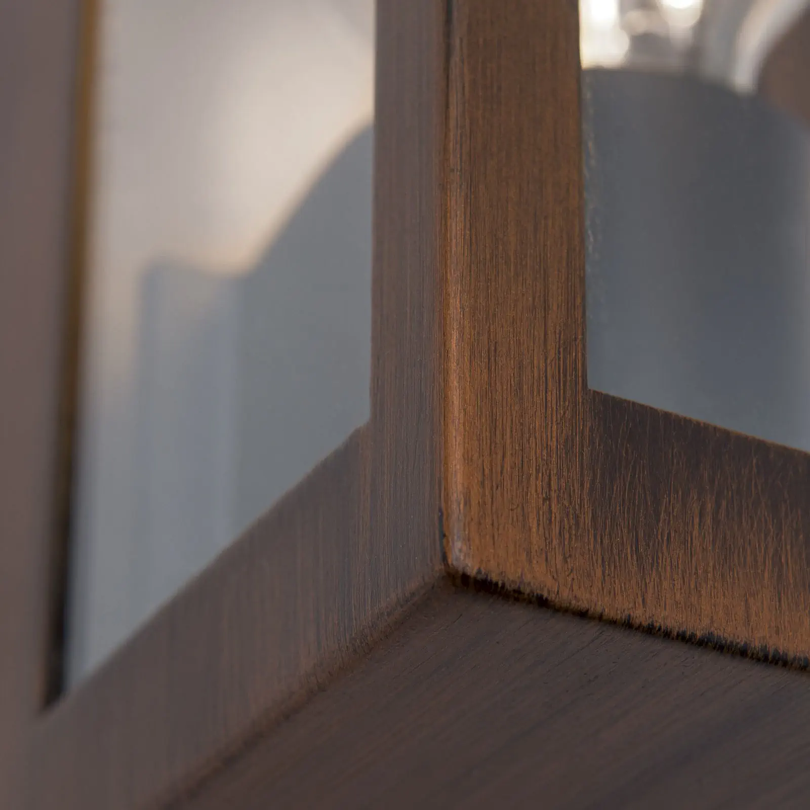 Spoljašnja zidna lampa LUMINA, rđasta - 6