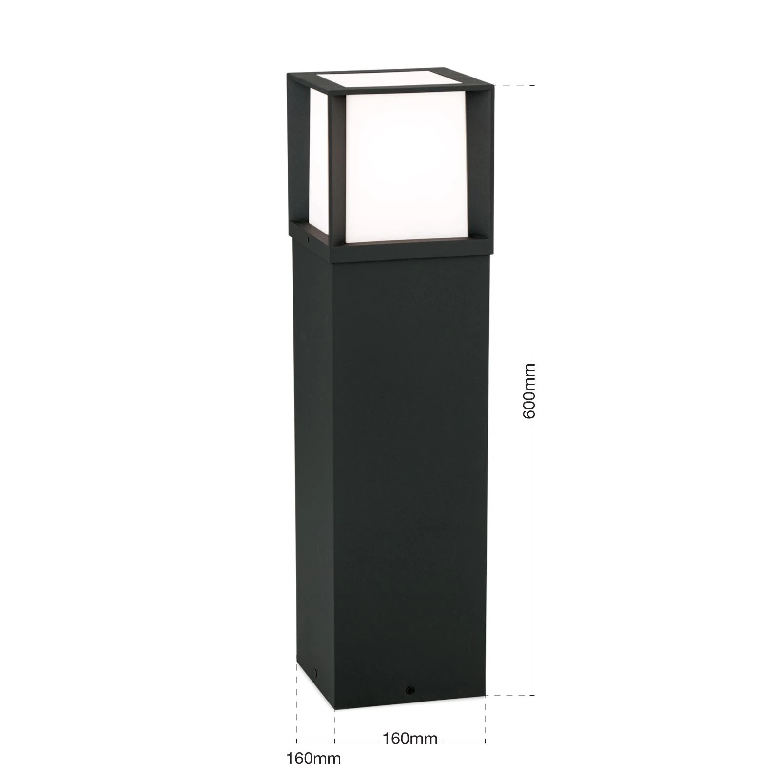 Stubna lampa HENRY, antracit - 7