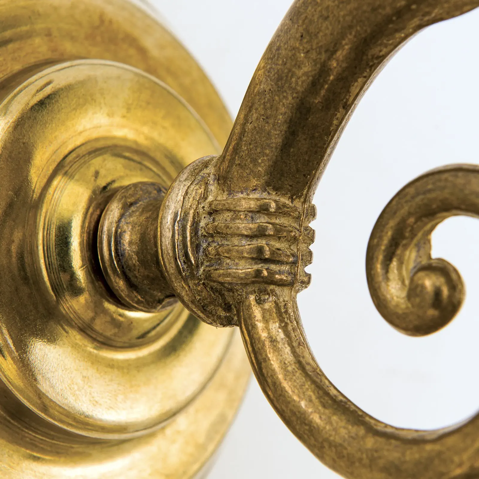 Spoljašnja zidna lampa YARD, sirovi mesing, usmerena nadole - 5