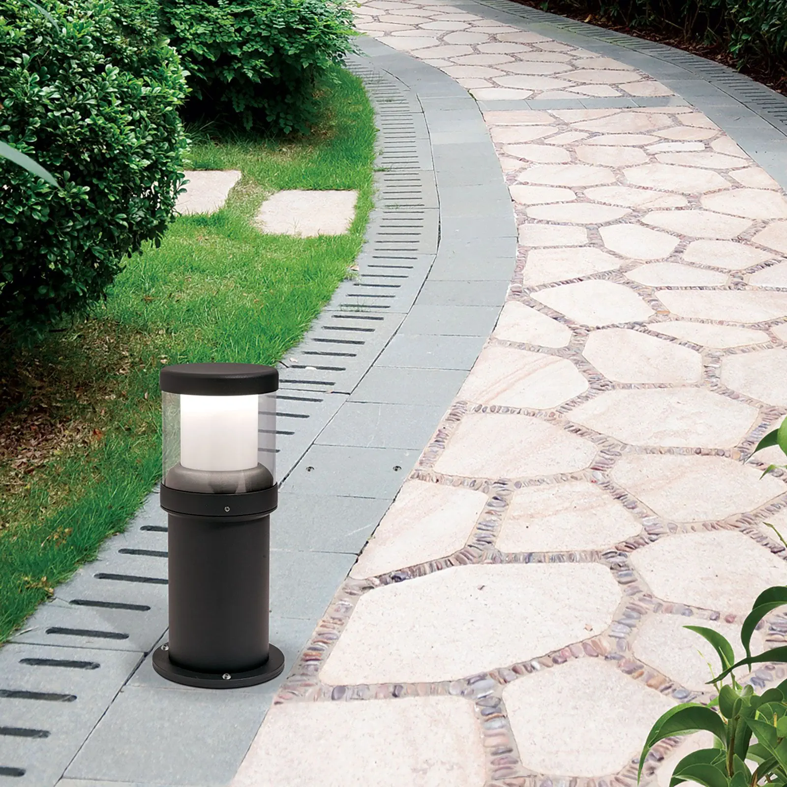 LED spoljašnja lampa HEIDO, H36 cm