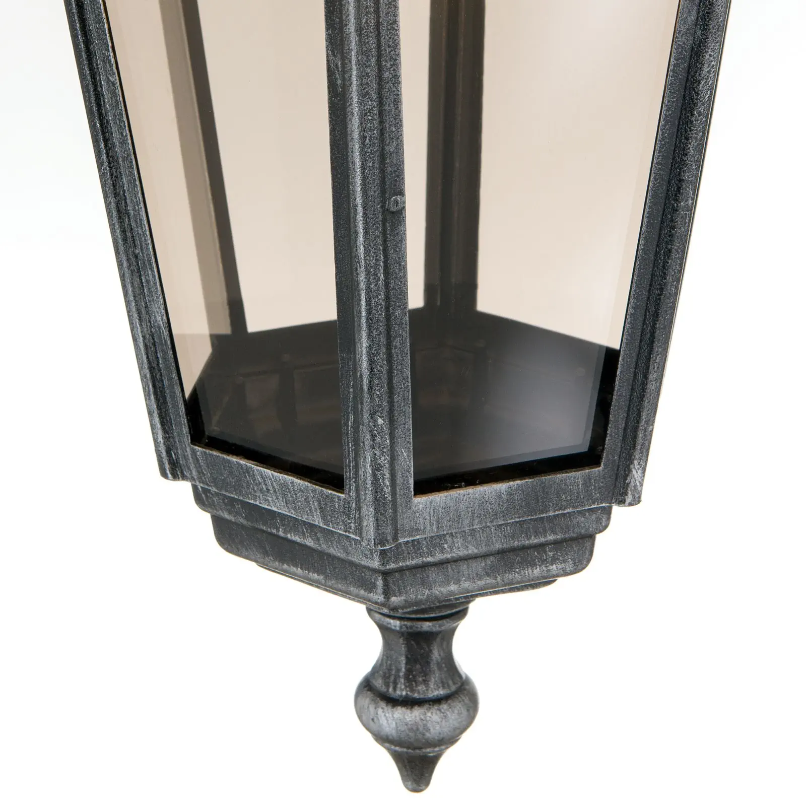 Spoljašnja viseća lampa HERMINE, crno-srebrna - 5