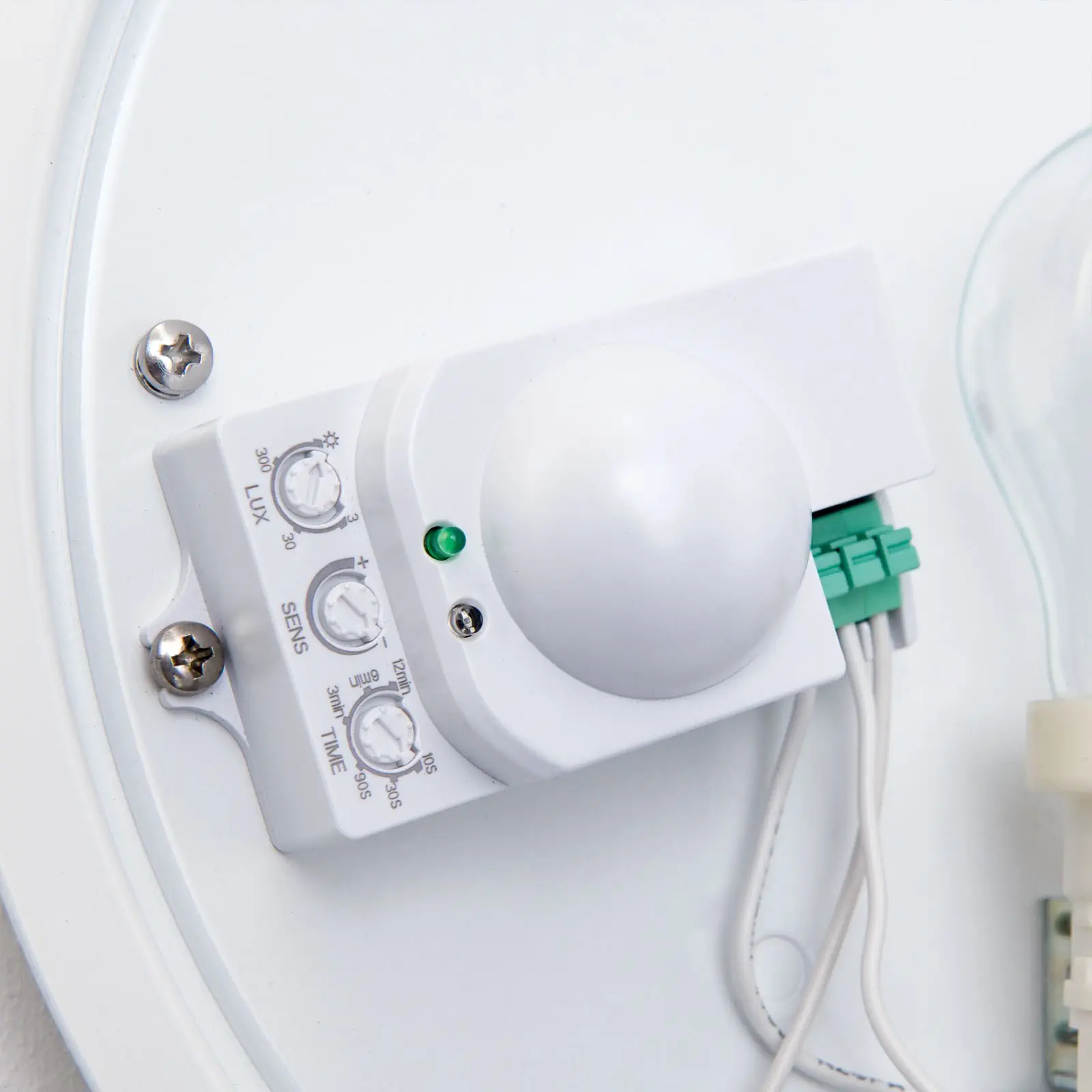 Spoljašnja lampa OBSERVER, mat aluminijum, sa senzorom - 5