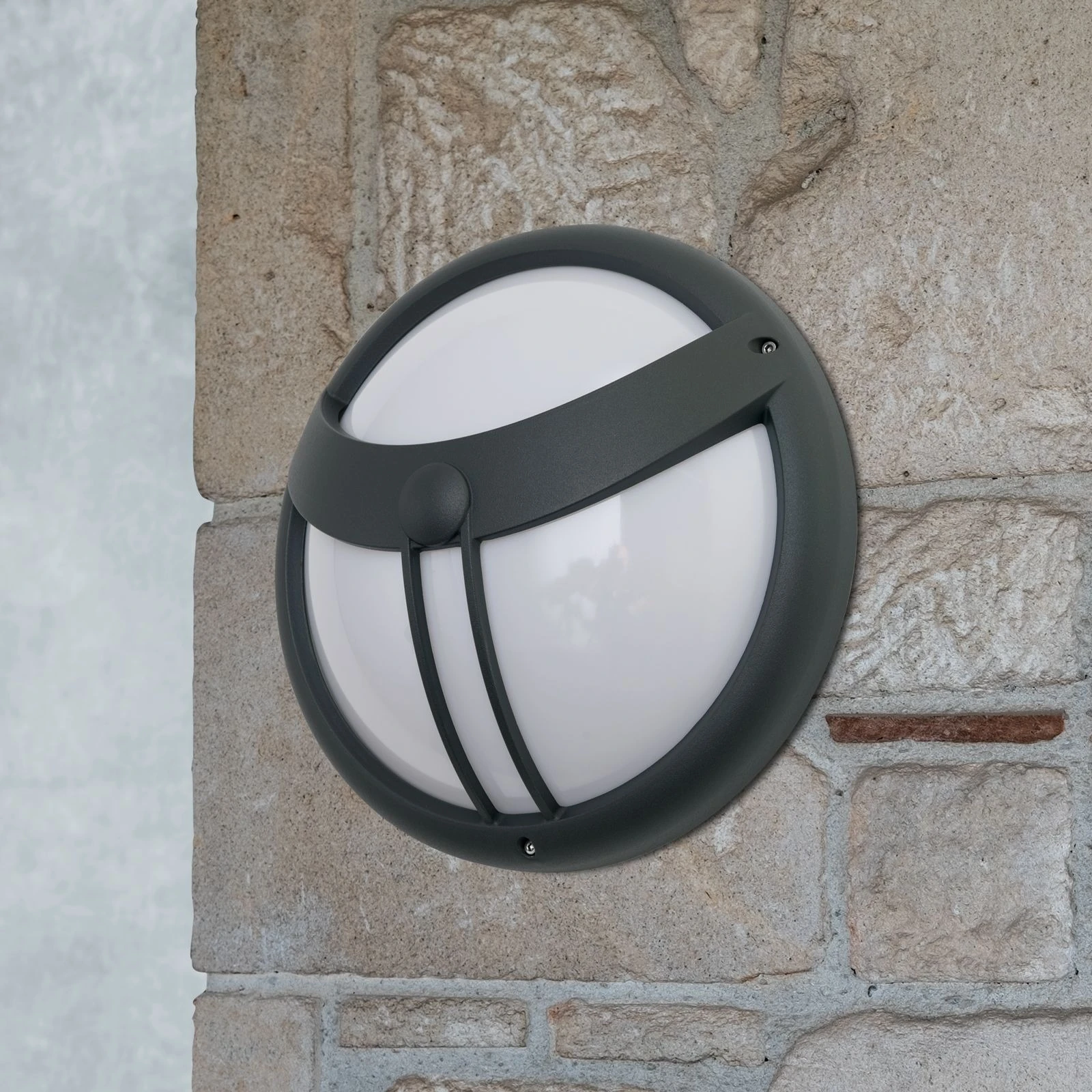 Spoljašnja lampa OBSERVER, antracit, sa senzorom - 3