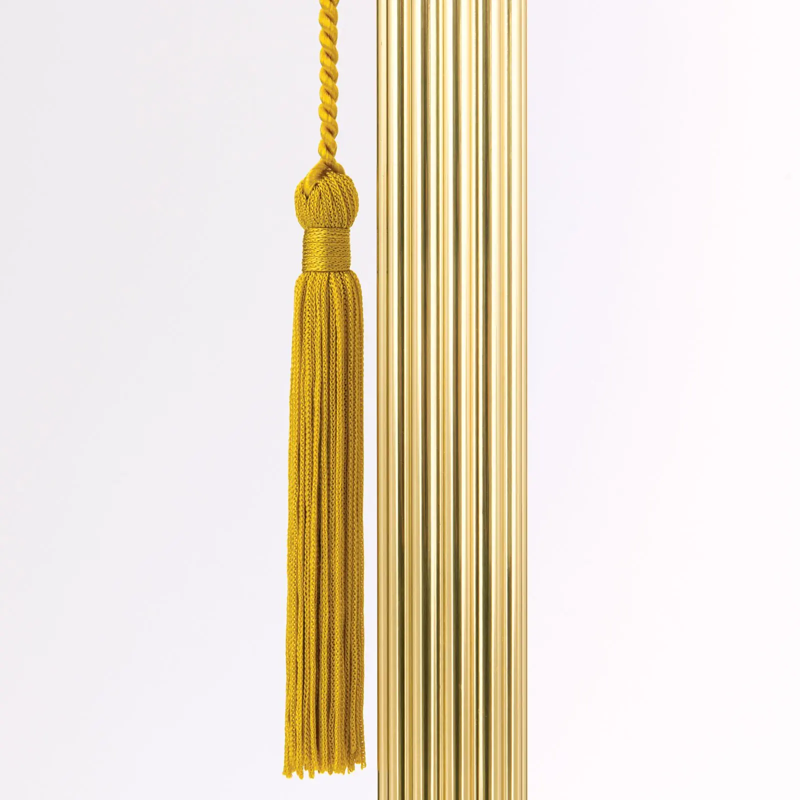 Podna lampa, sjajni mesing, bez abažura, 155,5 cm - 6