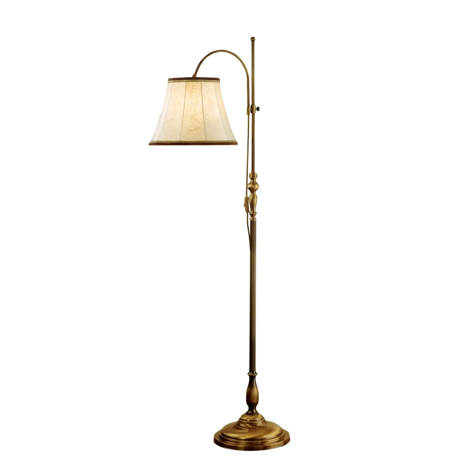 Podna lampa FLÄMISCH, 1 izvor svetla, patina - 5