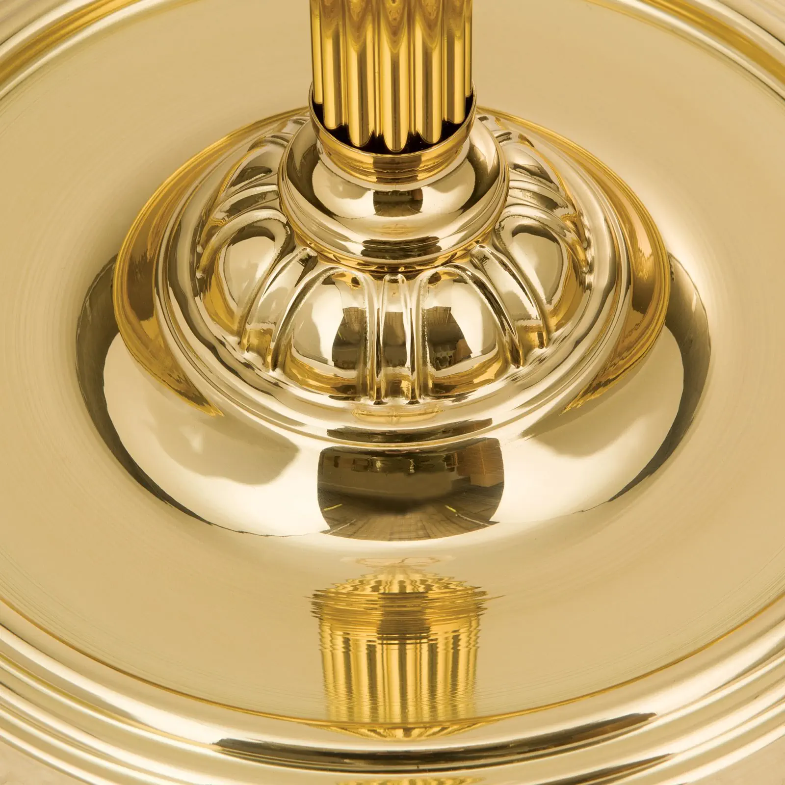 Podna lampa WIENER NOSTALGIE, sjajni mesing, sa opal mat staklom - 5