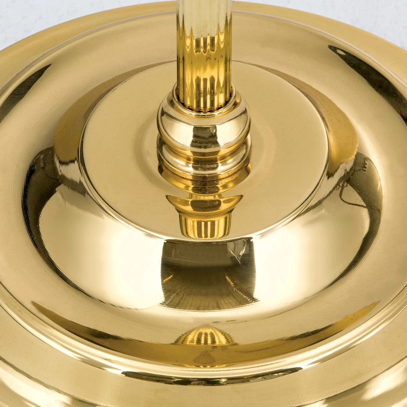 Podna lampa bez abažura, mesing, visina 168,5 cm - 6