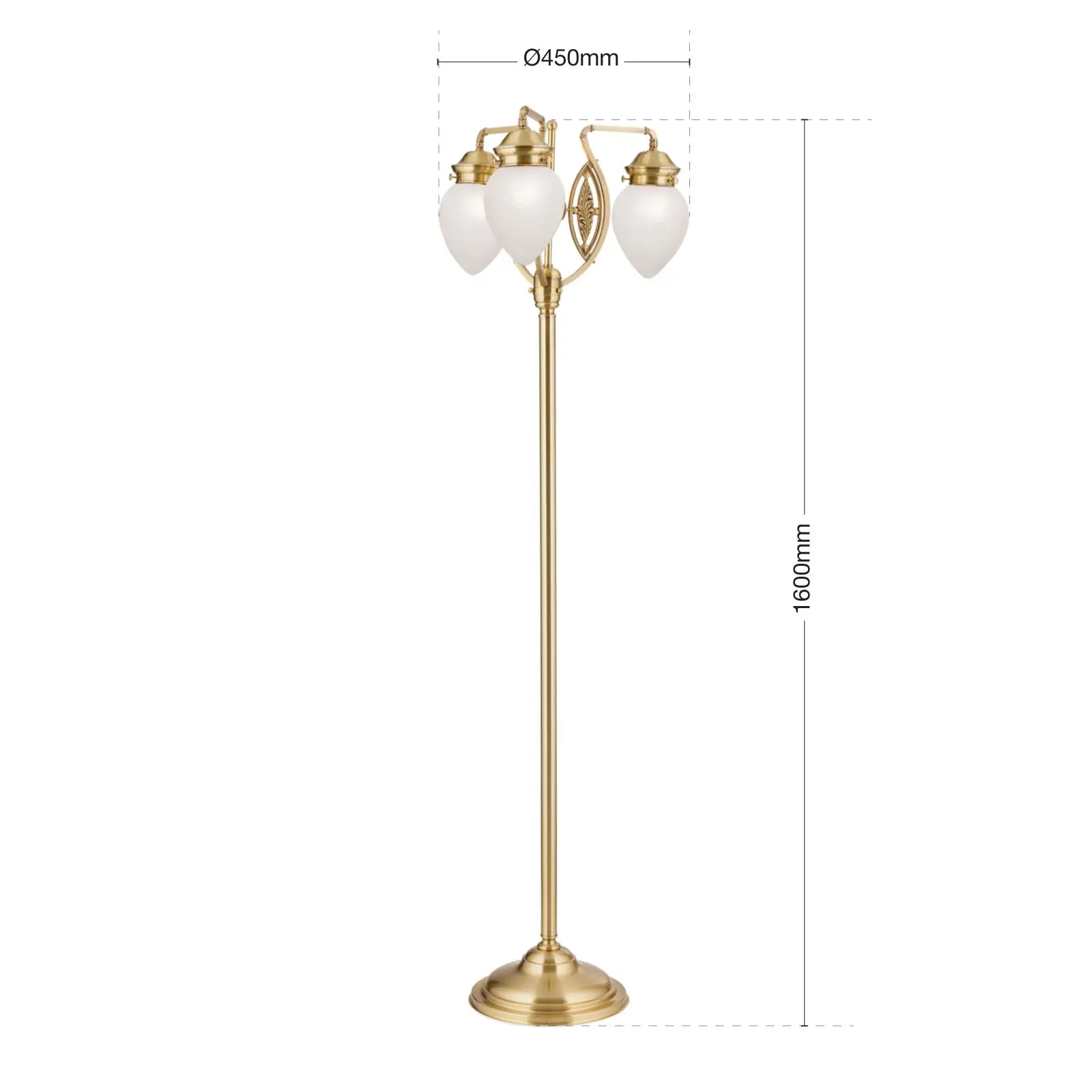 Podna lampa BUDAPEST, bronza - 7