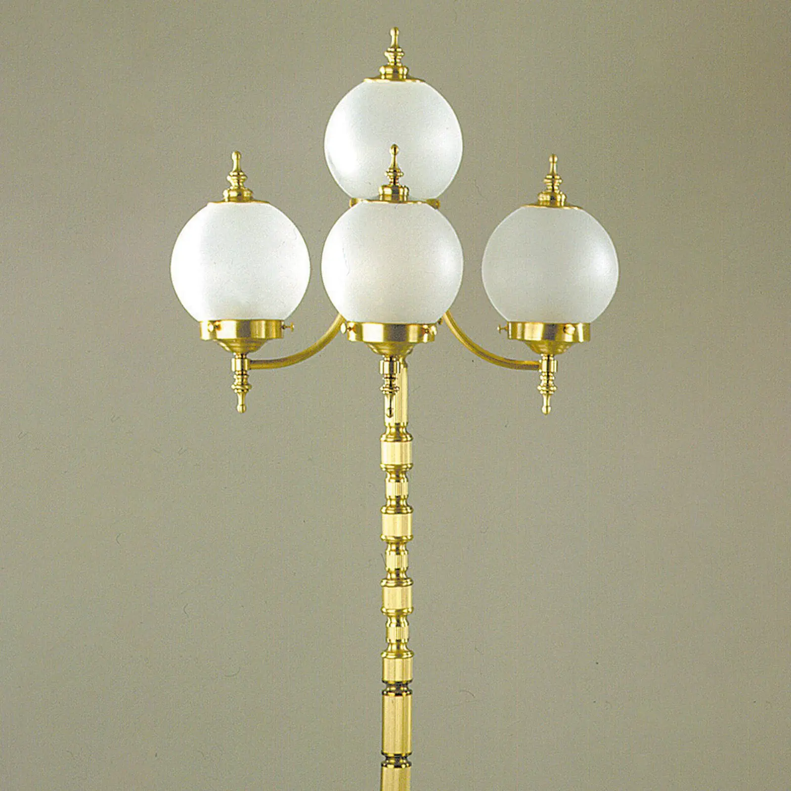 Podna lampa 1510 OBJEKTDESIGN, 5 izvora svetla, bronza - 2