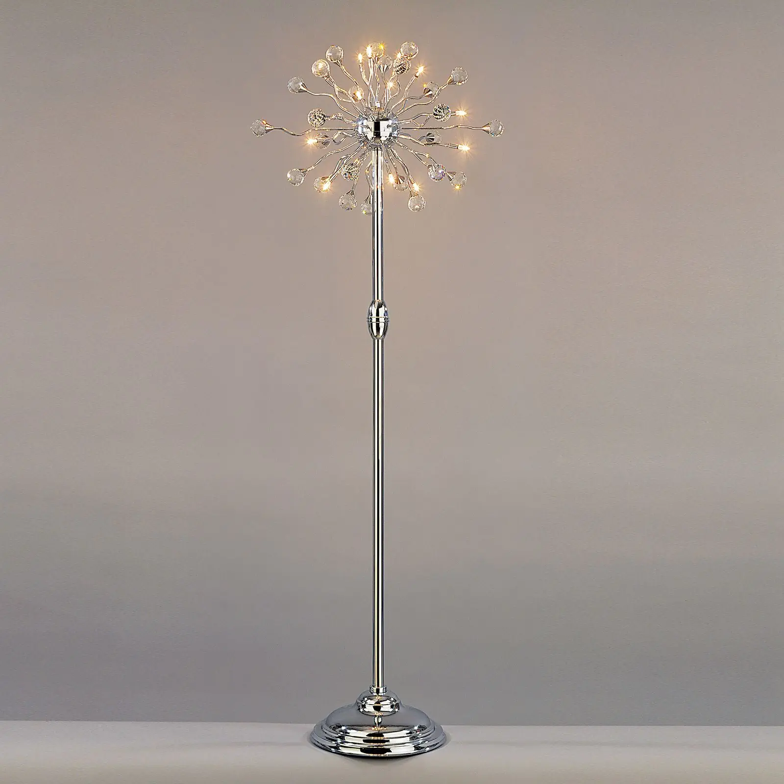 Podna lampa GALAXY, hrom - 1