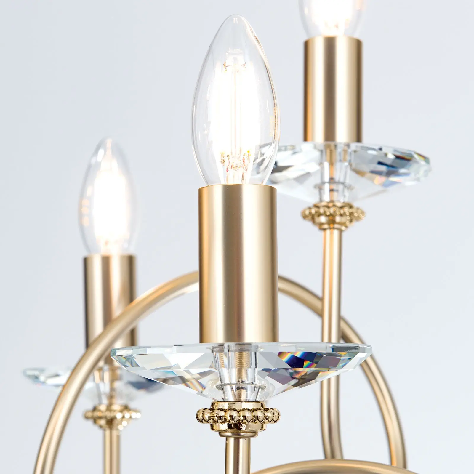 Podna lampa GIADA, mat zlatna - 6