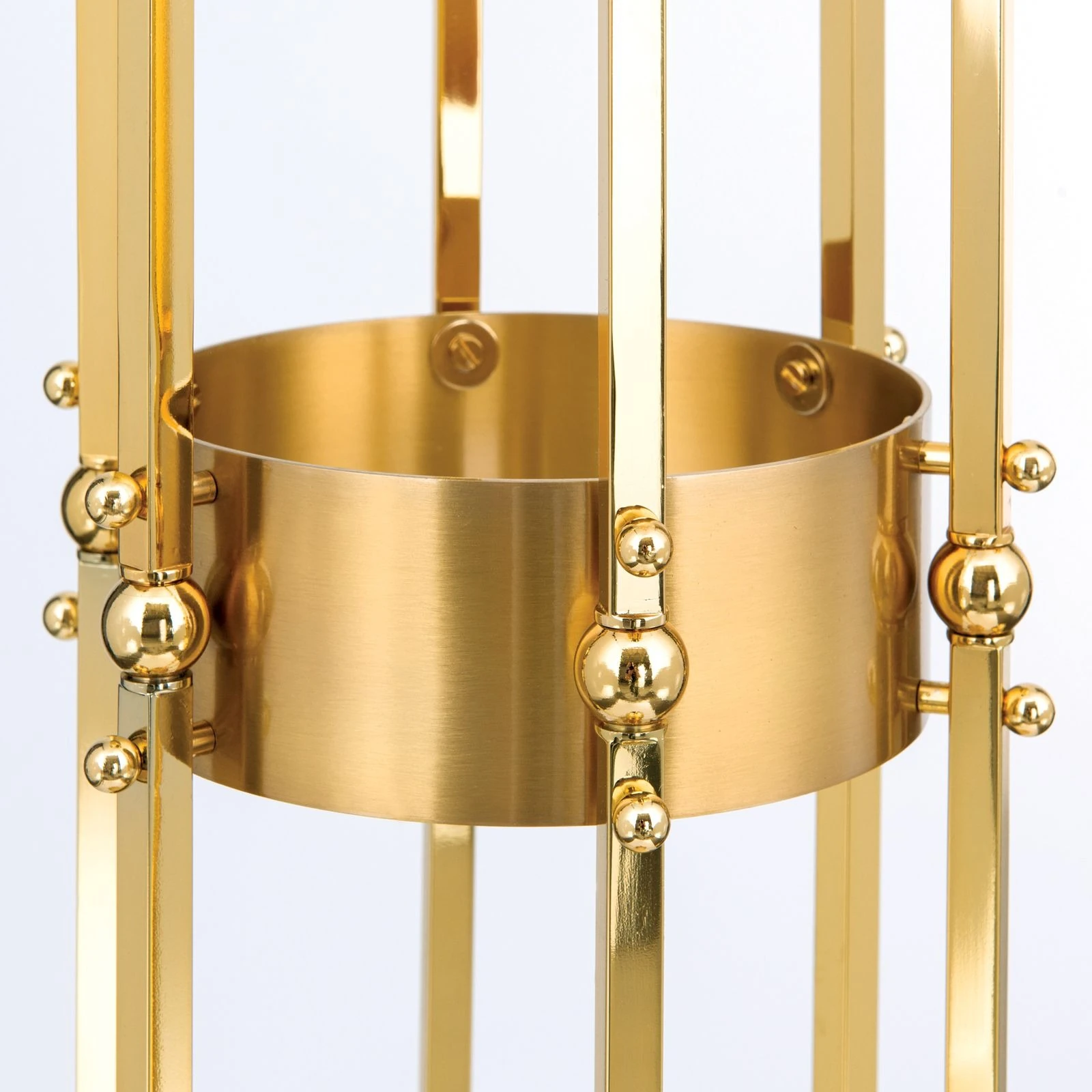 Podna lampa Adele, pozlaćena 24-karatnim zlatom - 6