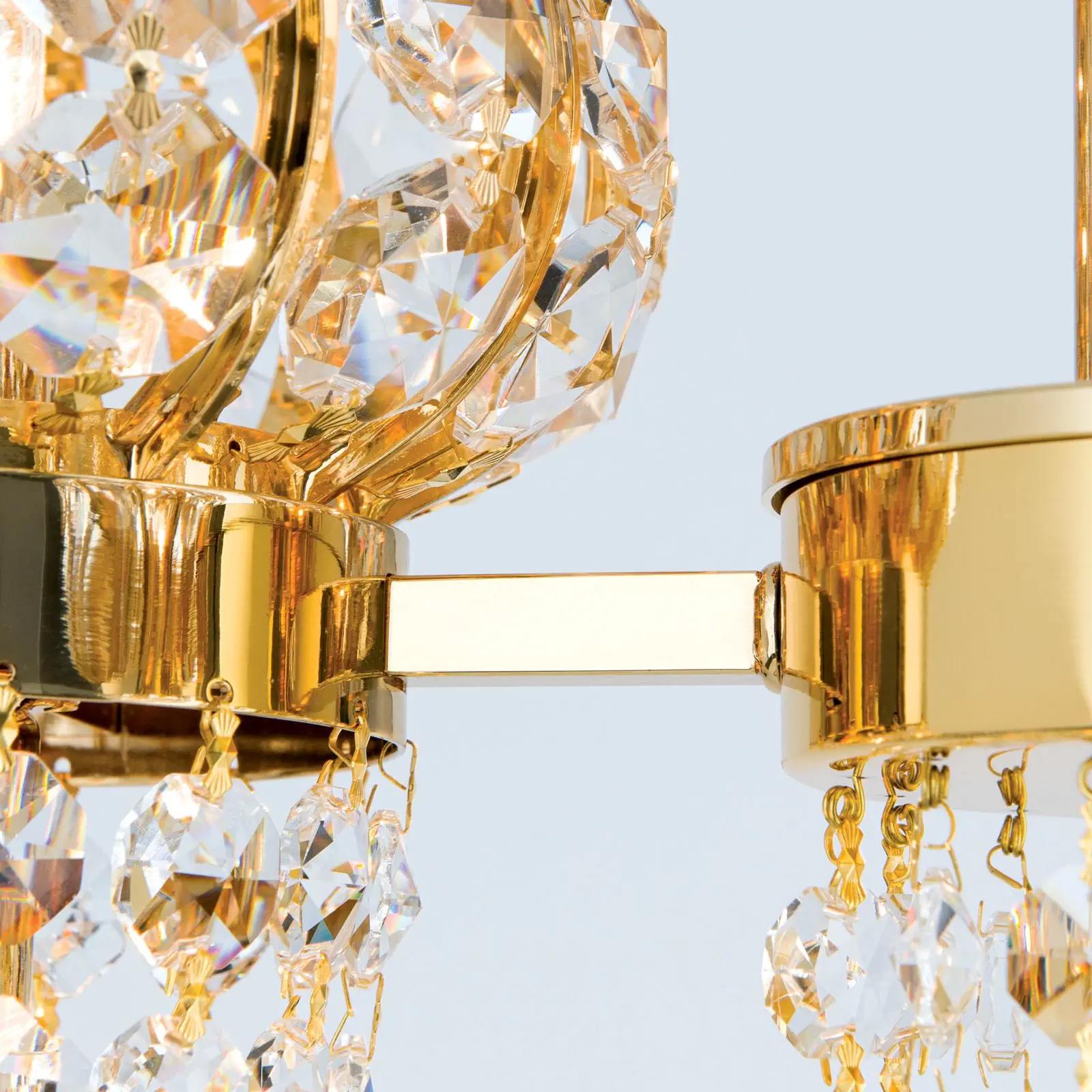 Podna lampa ORIENTAL, zlatna - 5