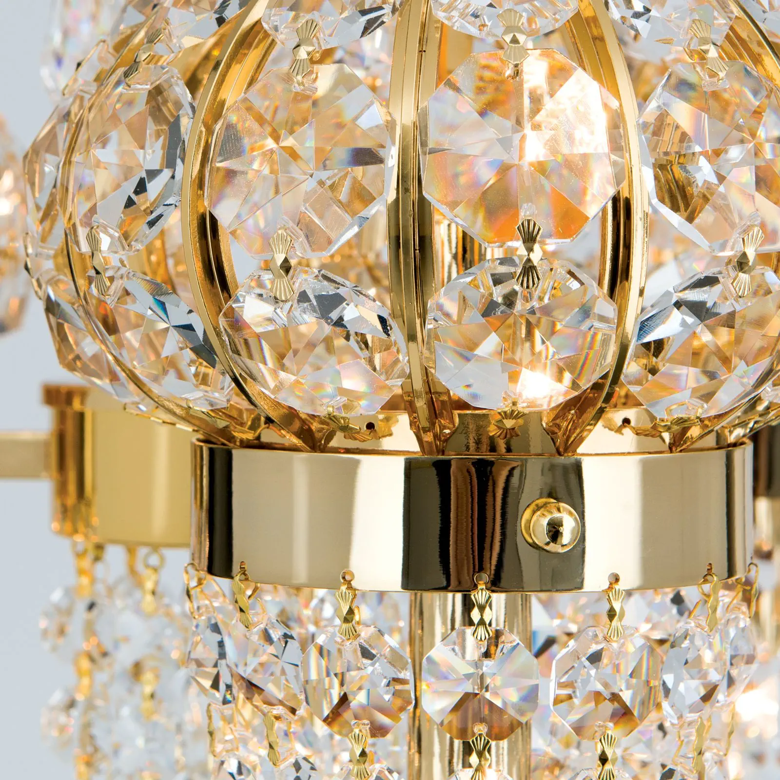 Podna lampa ORIENTAL, zlatna - 6