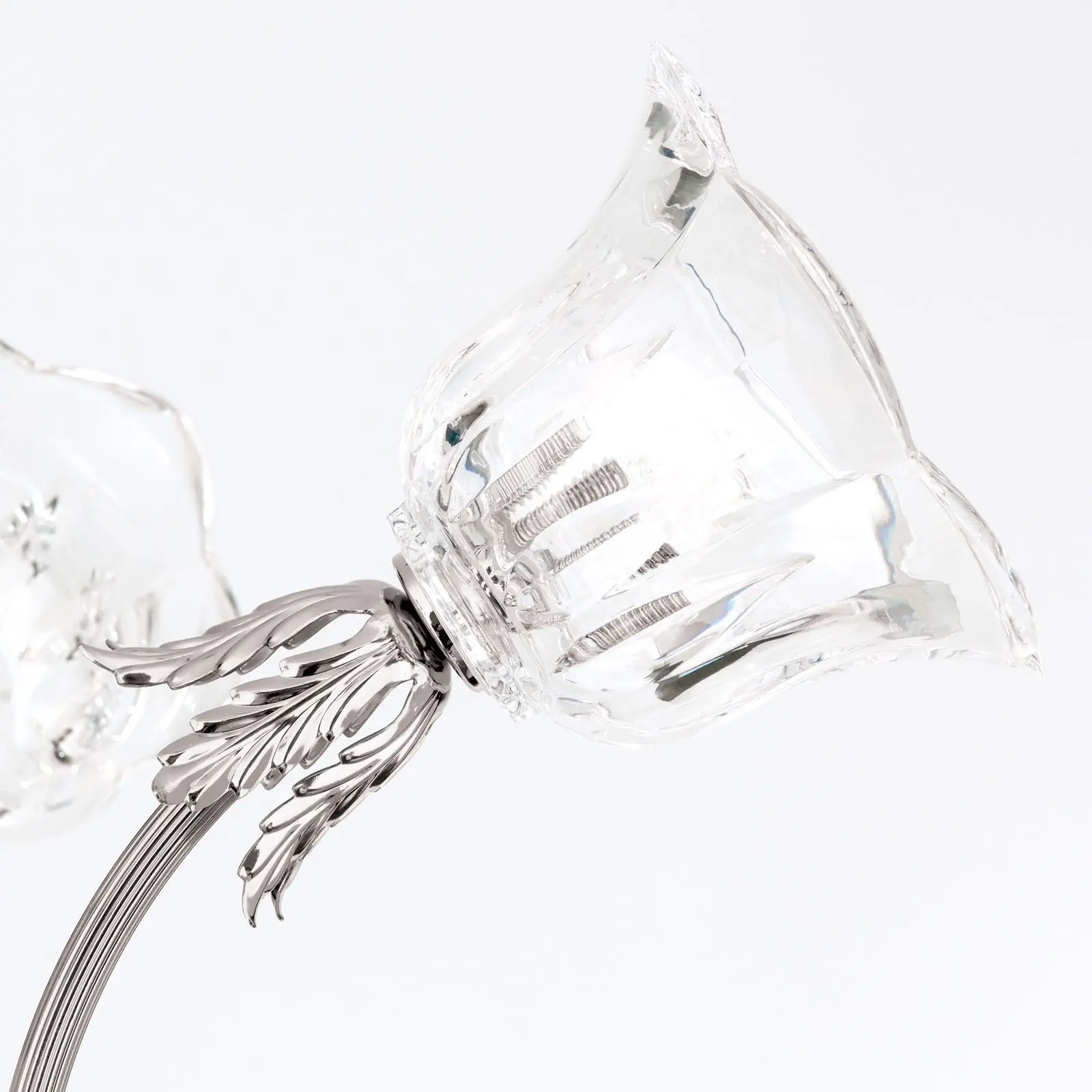 Podna lampa LA BOHEME, antik srebrna - 5