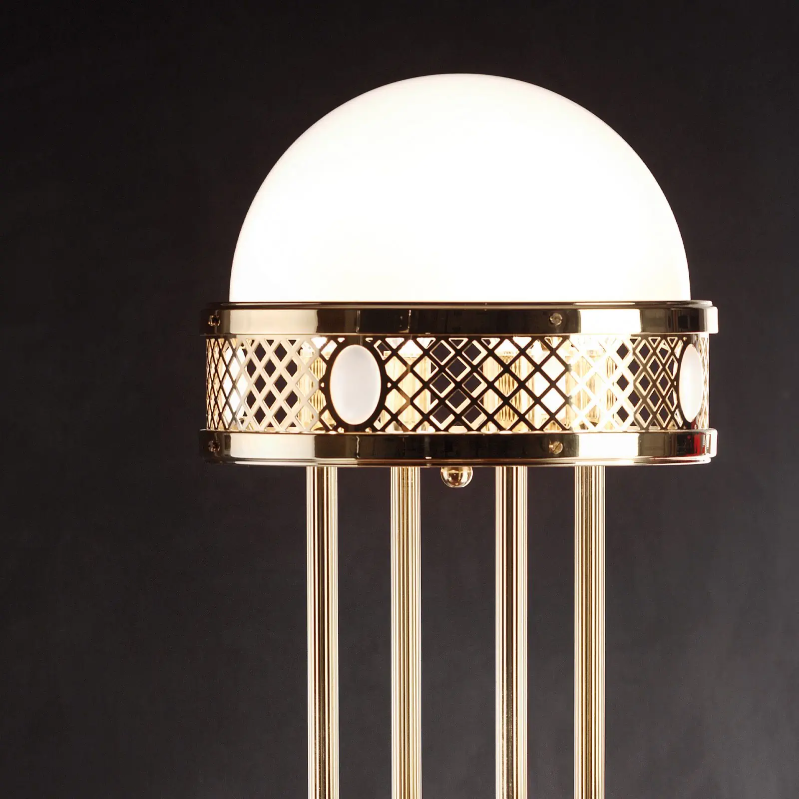 Podna lampa ALT WIEN, sjajni mesing - 2