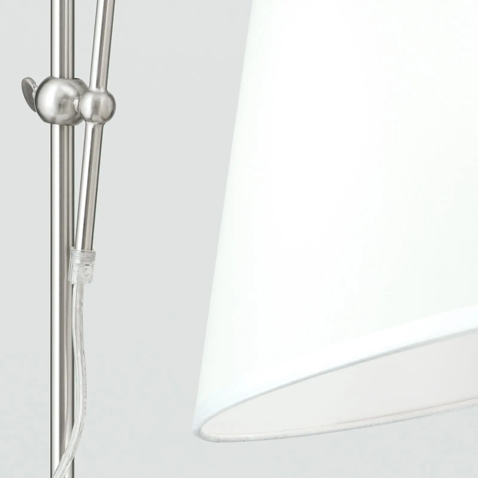 Podna lampa KARA, 1 izvor svetla, saten - 5