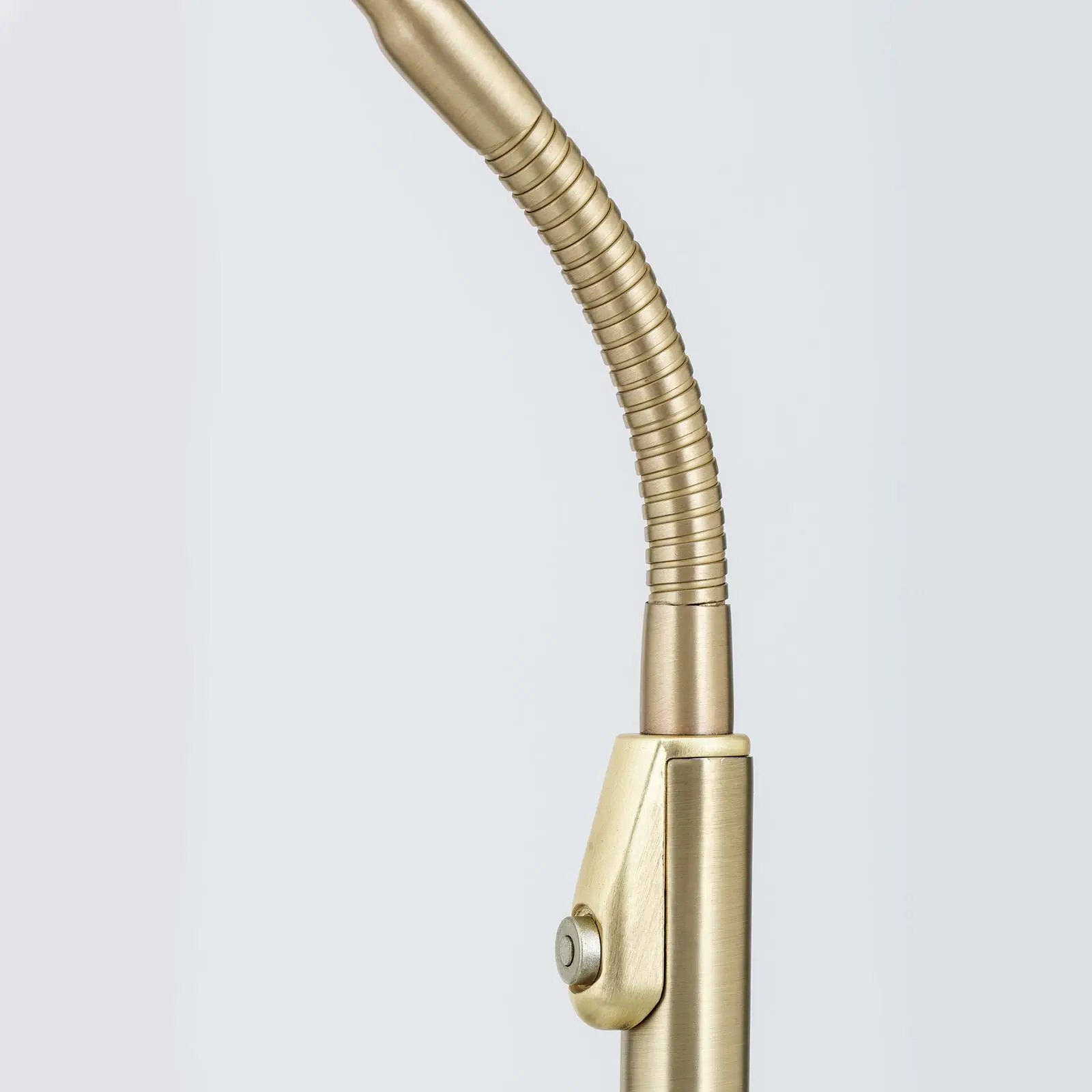 LED podna lampa COBRA, mesing mat - 6