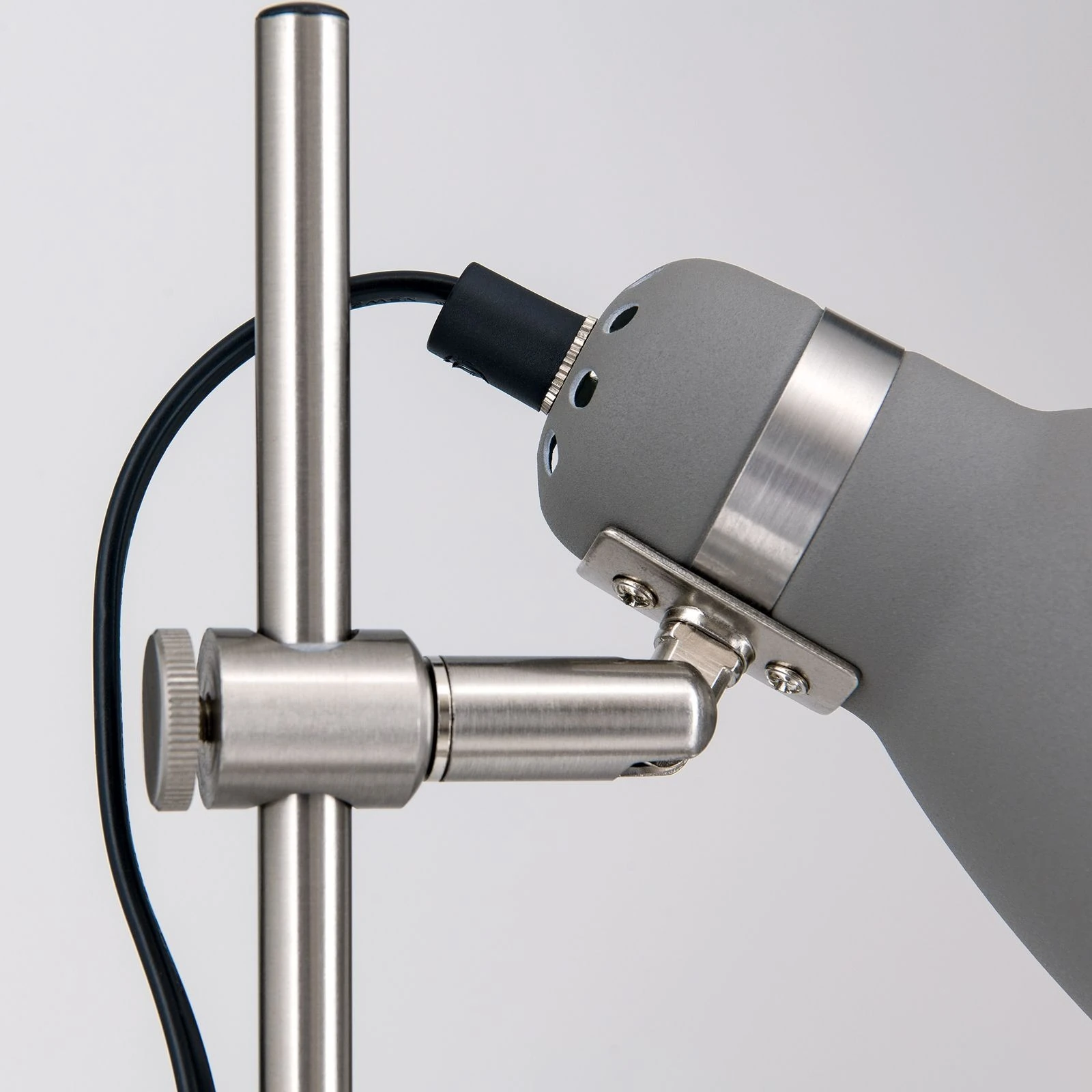 Podna lampa SCHOOL, 2 glave, siva - 5