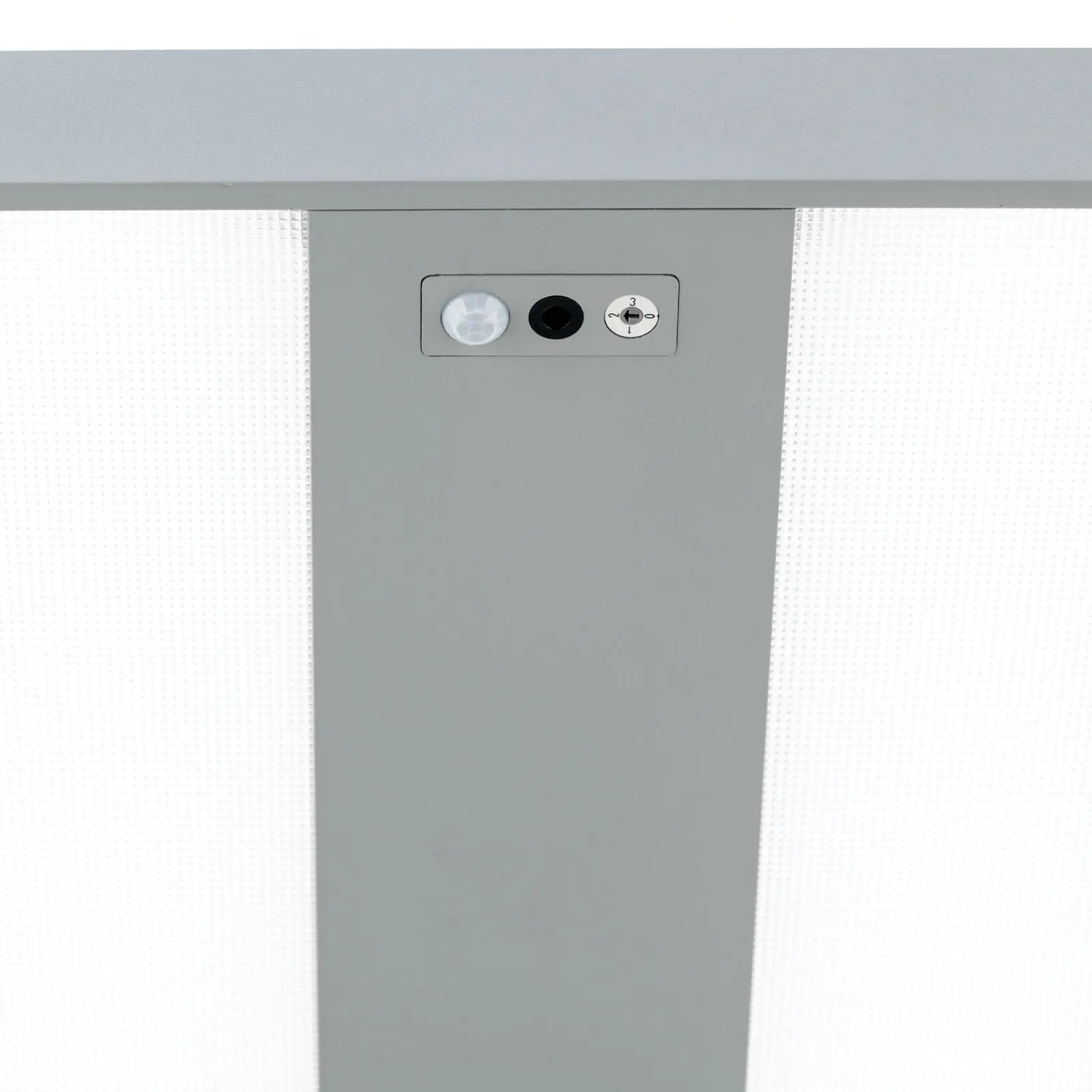 LED podna lampa OFFICE, direktna/indirektna raspodela svetlosti, titanijumska - 6