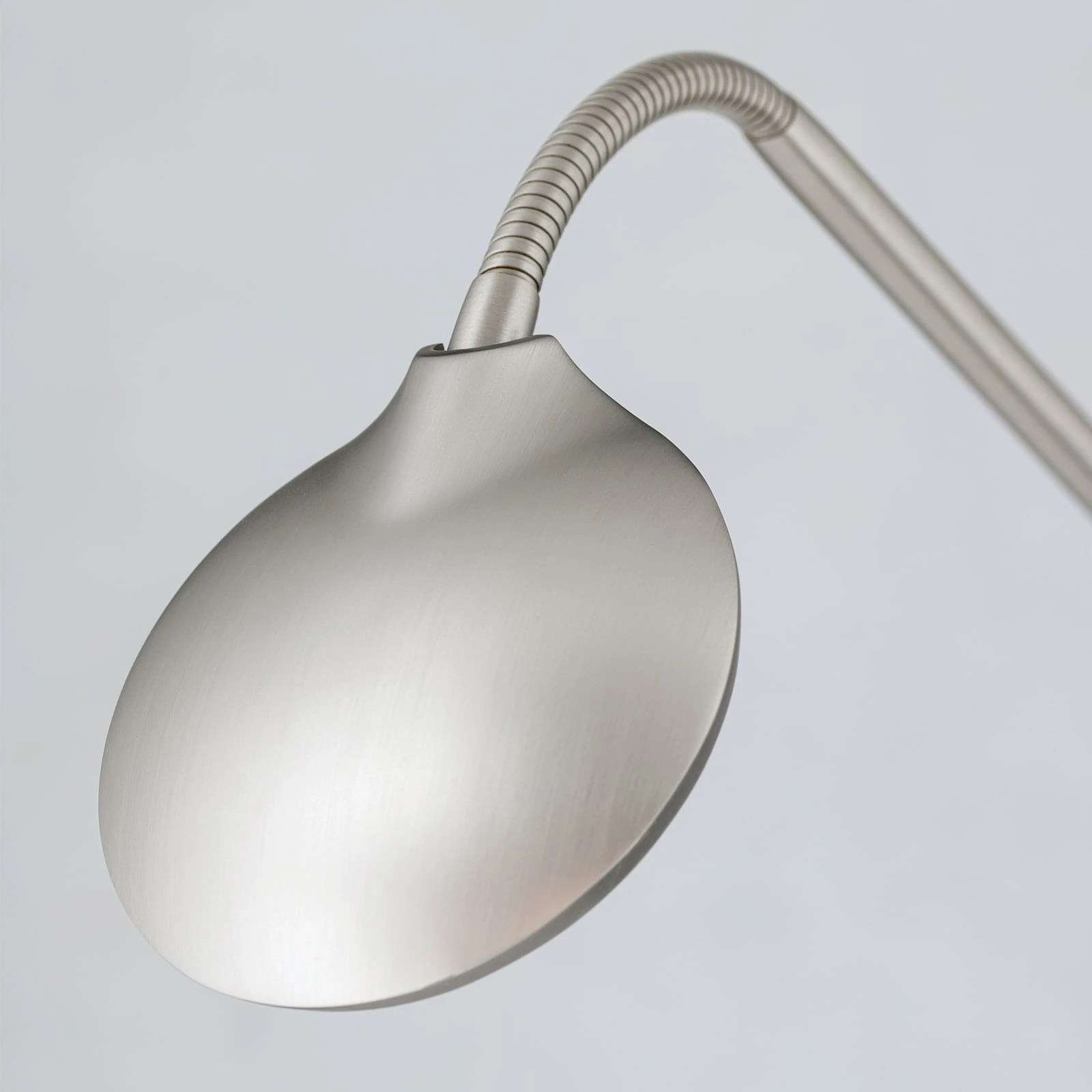 LED podna lampa COBRA, sa 2 izvora svetla, saten hrom - 5