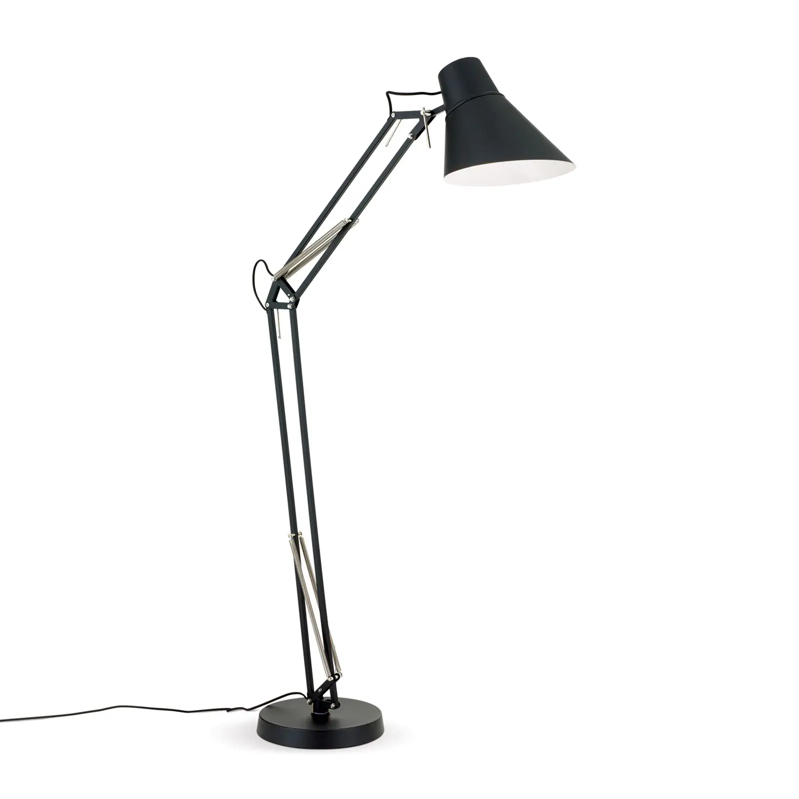 Podna lampa BACHELOR, crna - 4