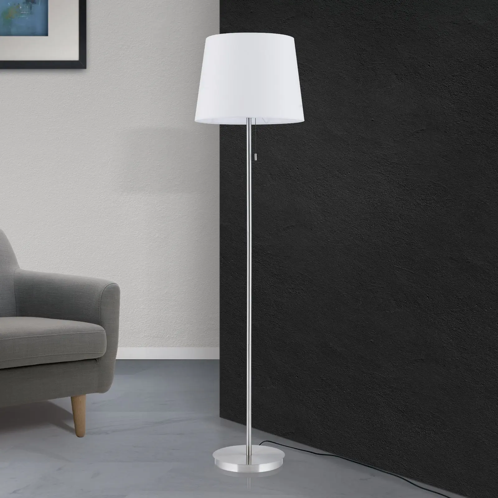 Podna lampa LUDWIG, saten završna obrada - 3