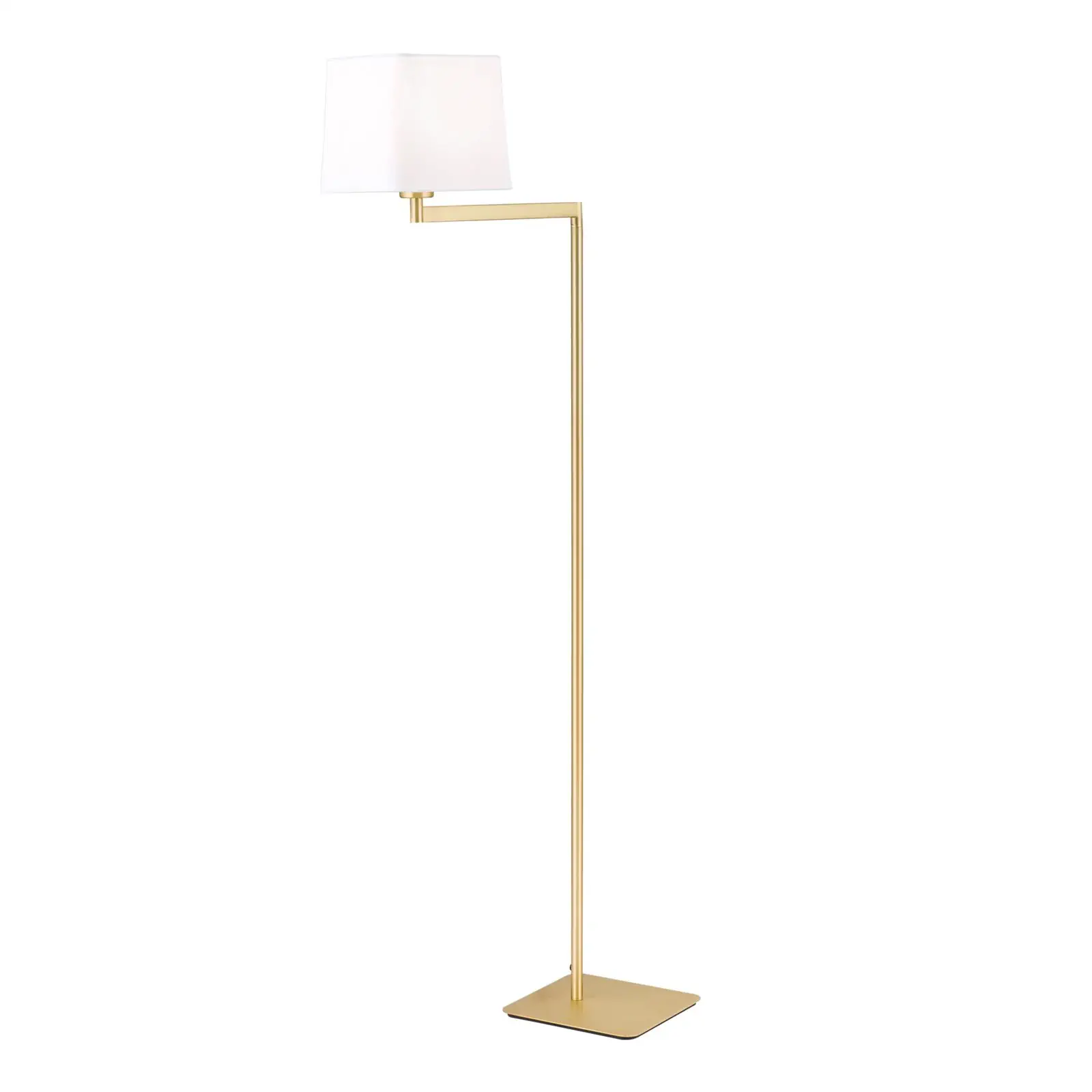 Podna lampa CARLTON, mat mesing - 4