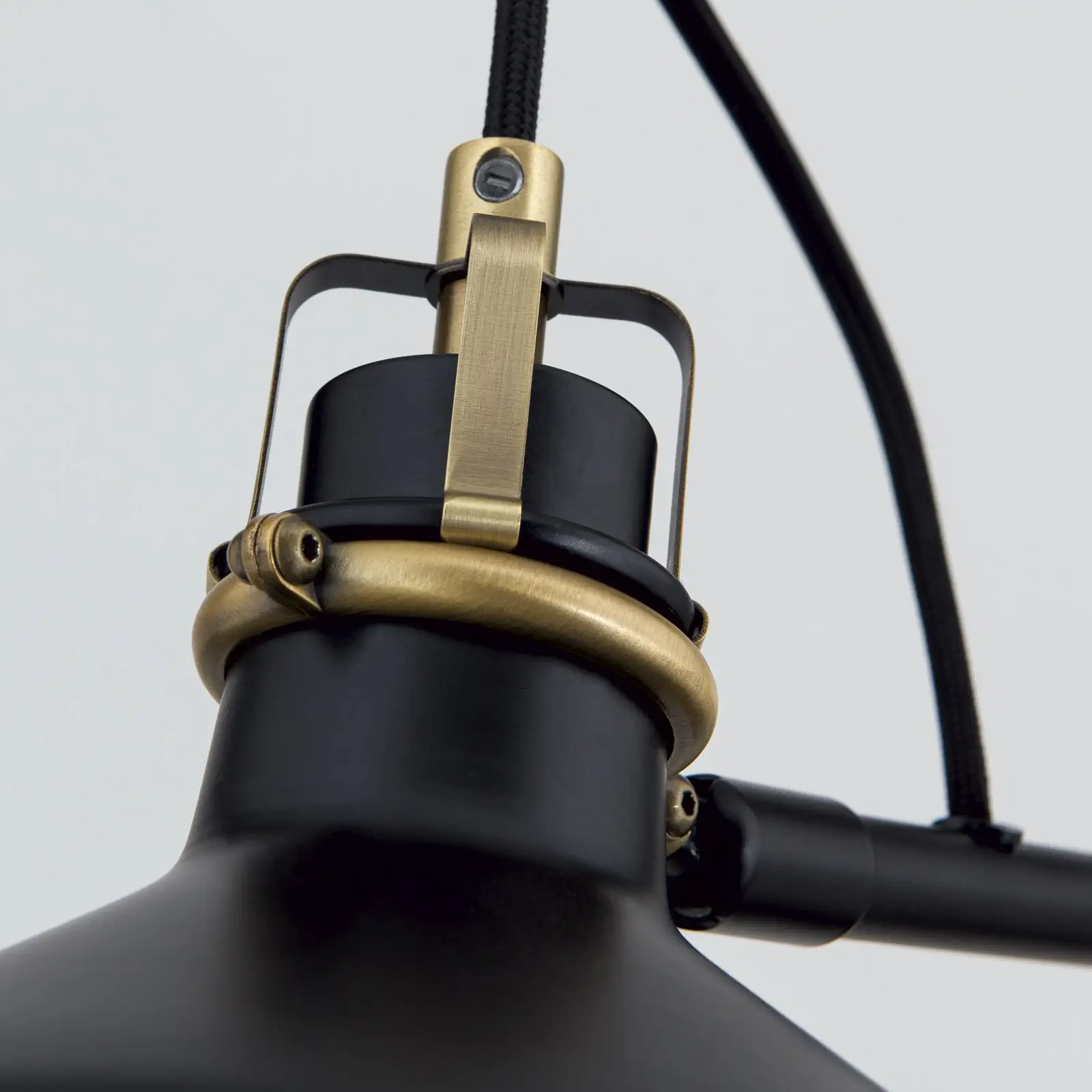 Podna lampa SCHILLER, crna - 5