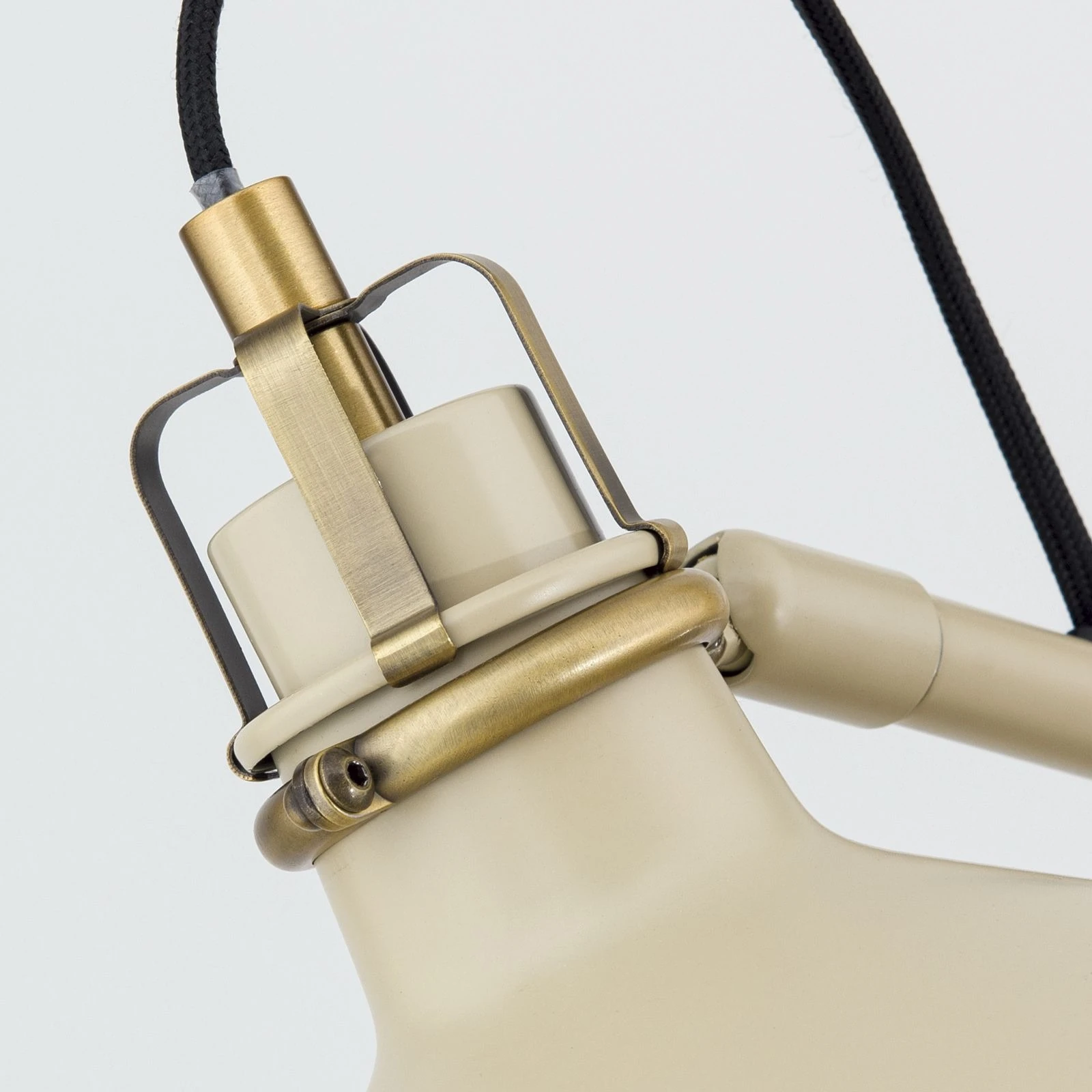 Podna lampa SCHILLER, kaki - 5