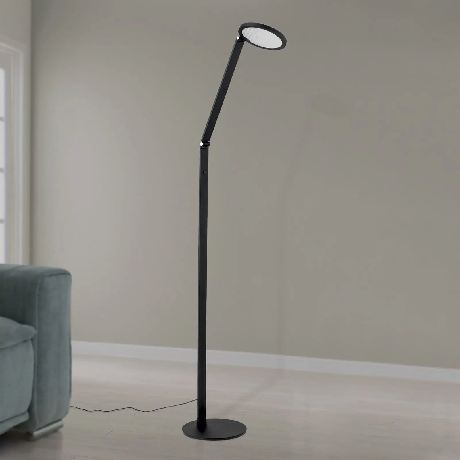 LED podna lampa FATI, crna - 3