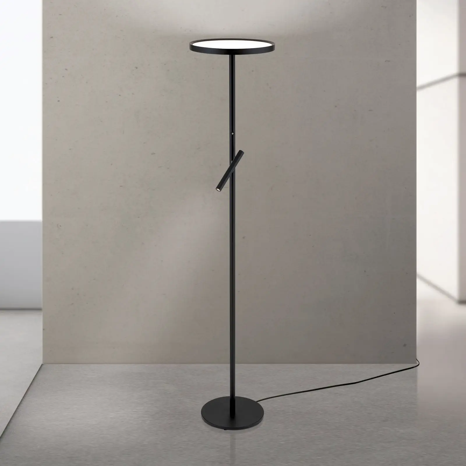 LED podna lampa TEIDE, mat crna - 2