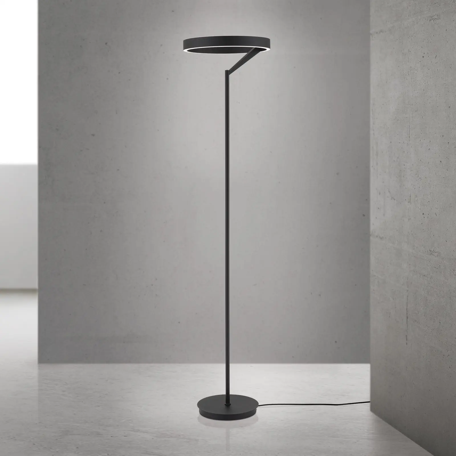 LED podna lampa KOLK, crna - 2