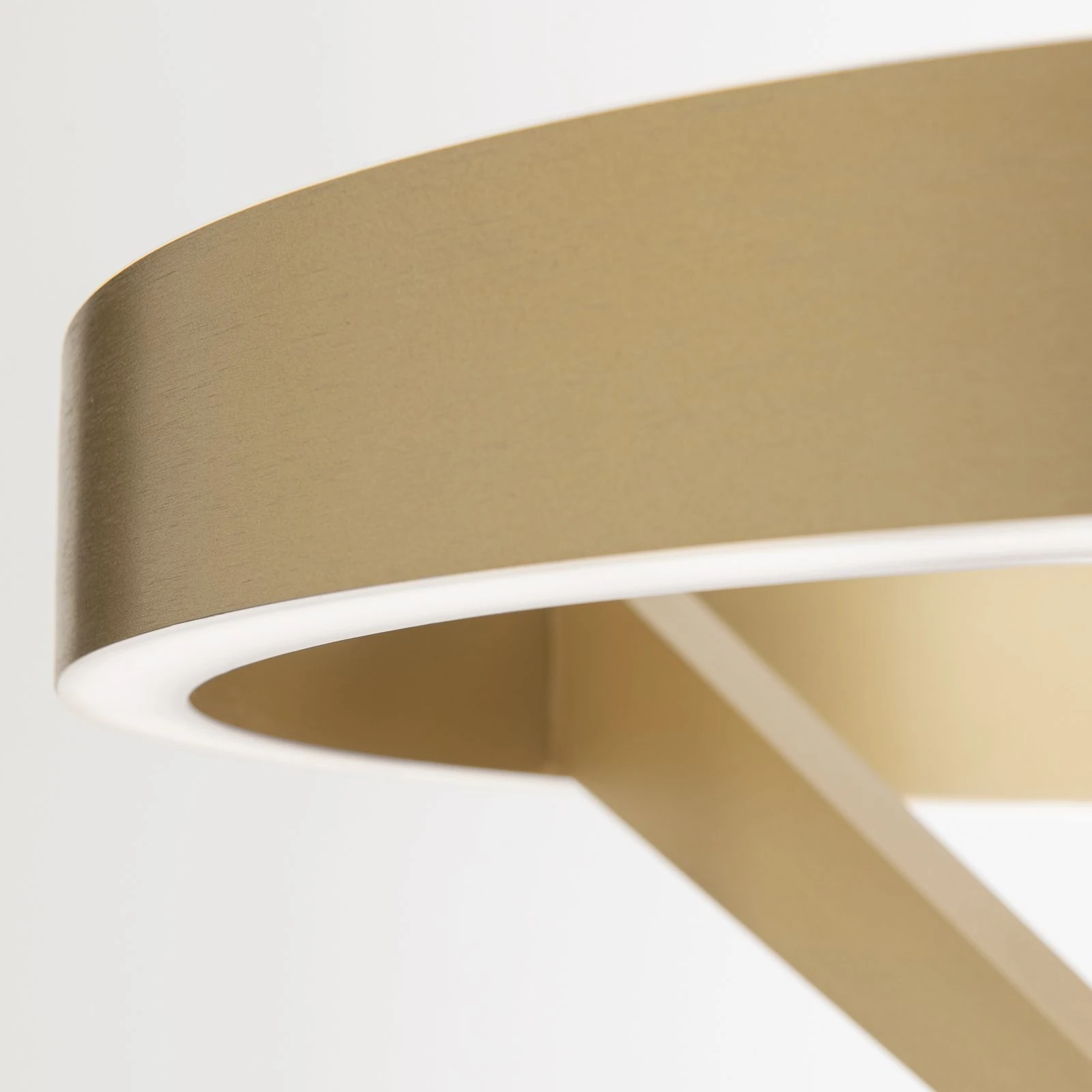 LED podna lampa KOLK, brušeno zlato - 5