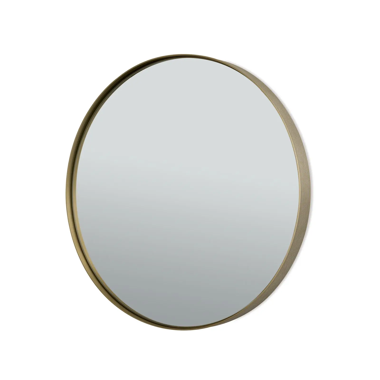 Ogledalo CARLO, Ø 61 cm, mat zlatno anodizirano - 3