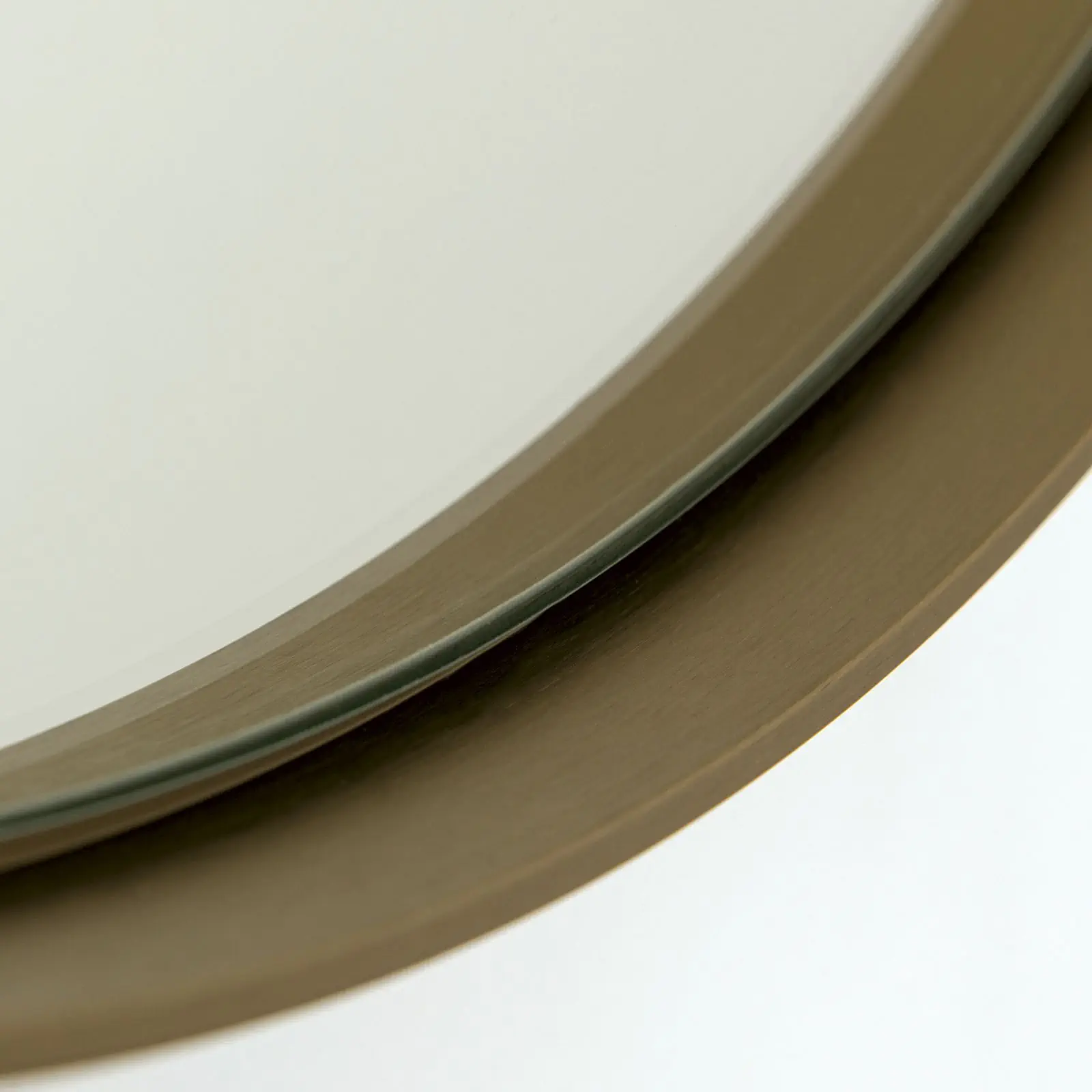 Ogledalo CARLO, Ø 61 cm, mat zlatno anodizirano - 5