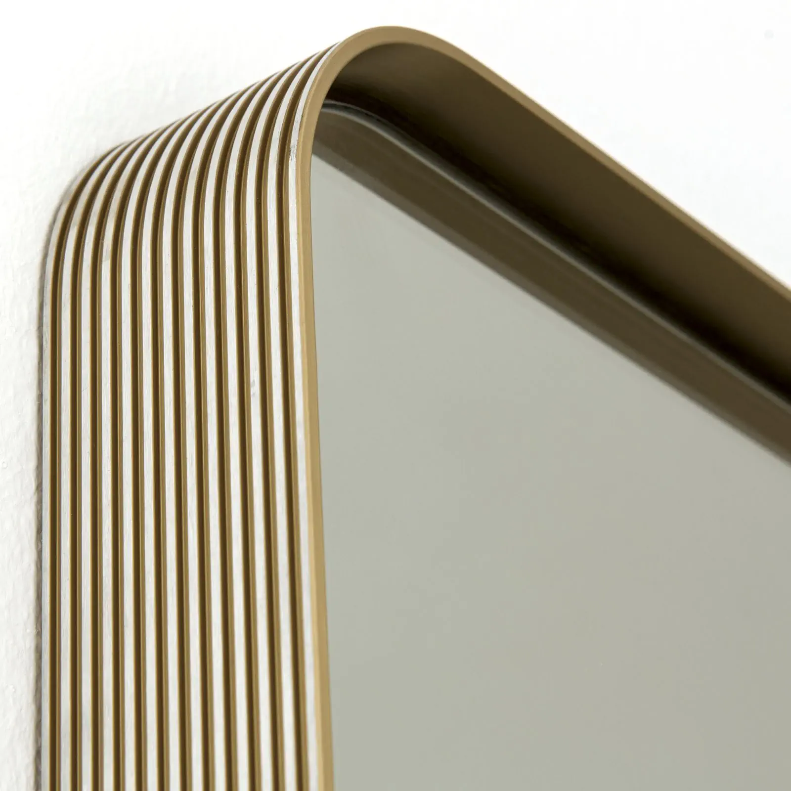 Ogledalo CARLO, 152 × 76 cm, mat zlatno anodizirano - 5